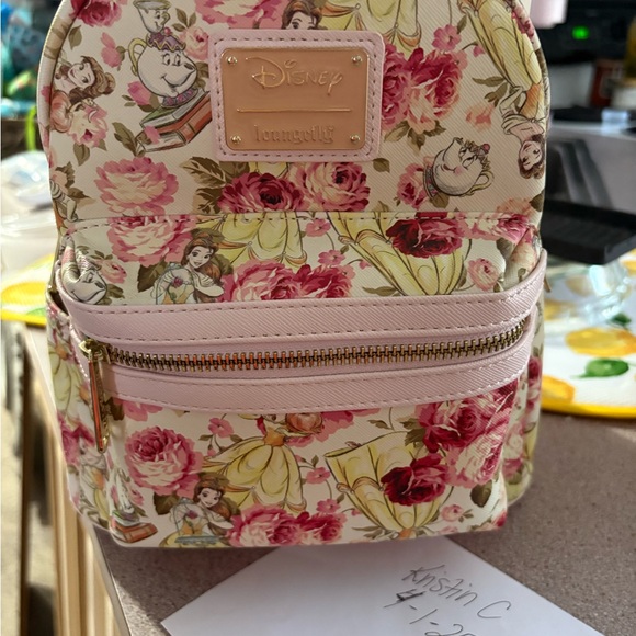 Loungefly Floral Mini Backpack - Picture 2 of 3